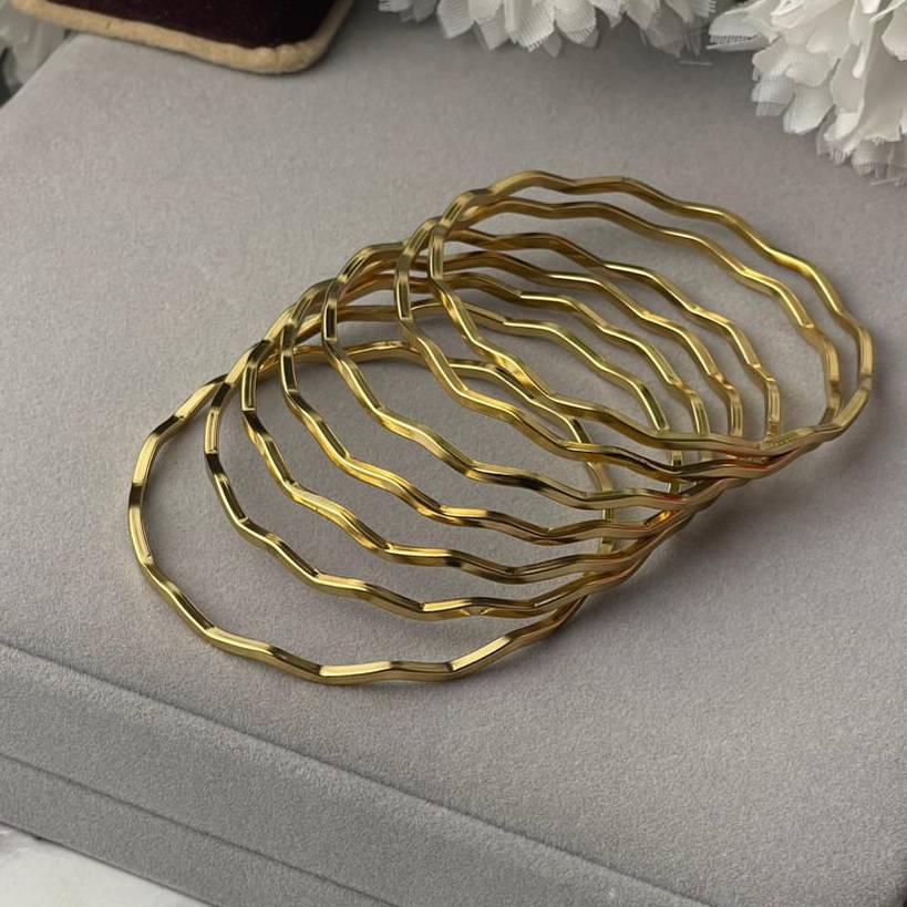 Bracelets Ajda Bilezik7 piéces en acier