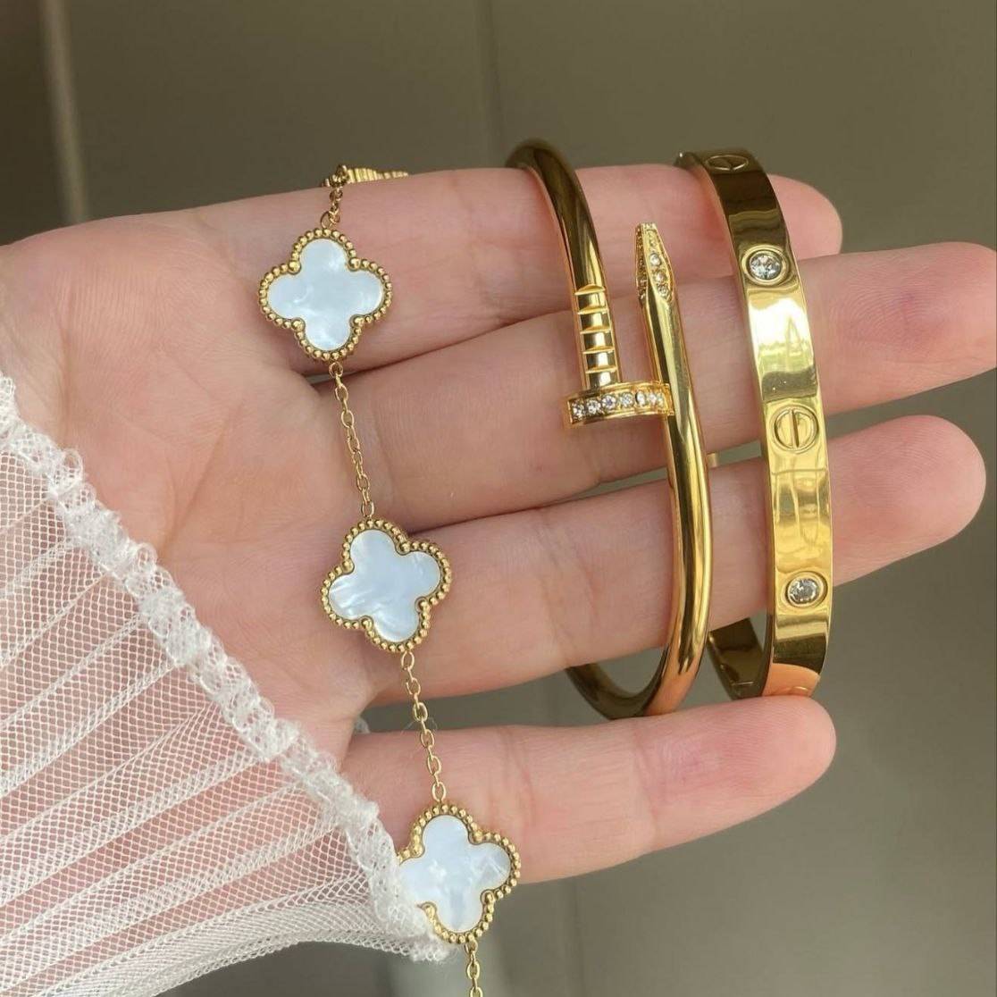 Offre d'aujourd'hui : Pack de 3 Bracelets en Acier Inoxydable